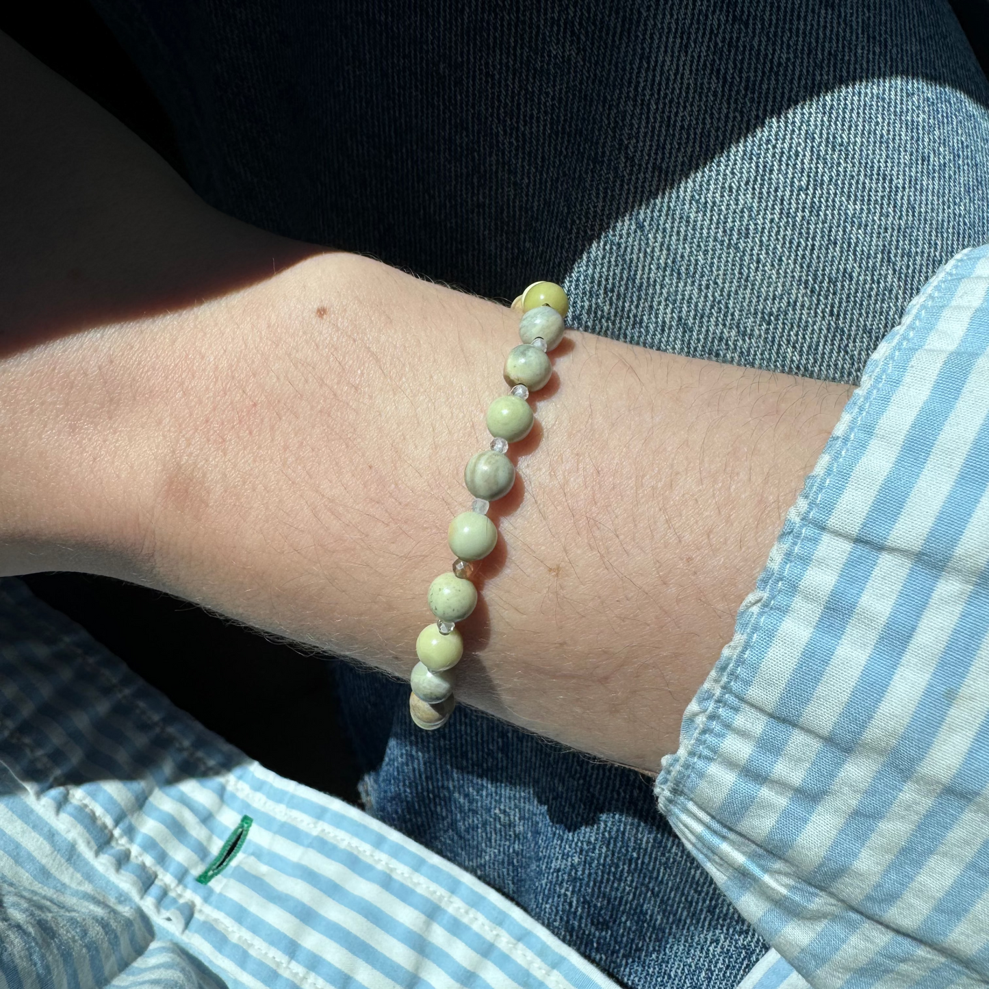 butter jasper - bracelet