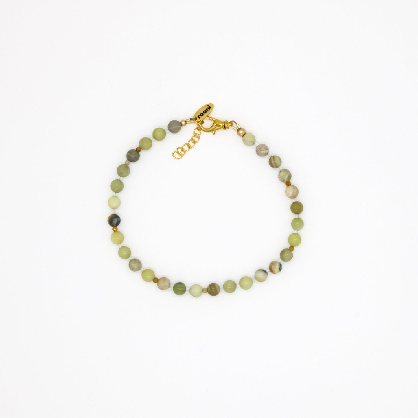 butter jasper - anklet