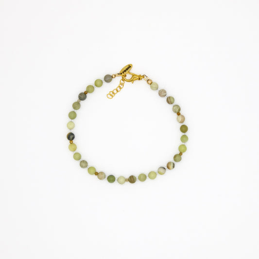 butter jasper - anklet